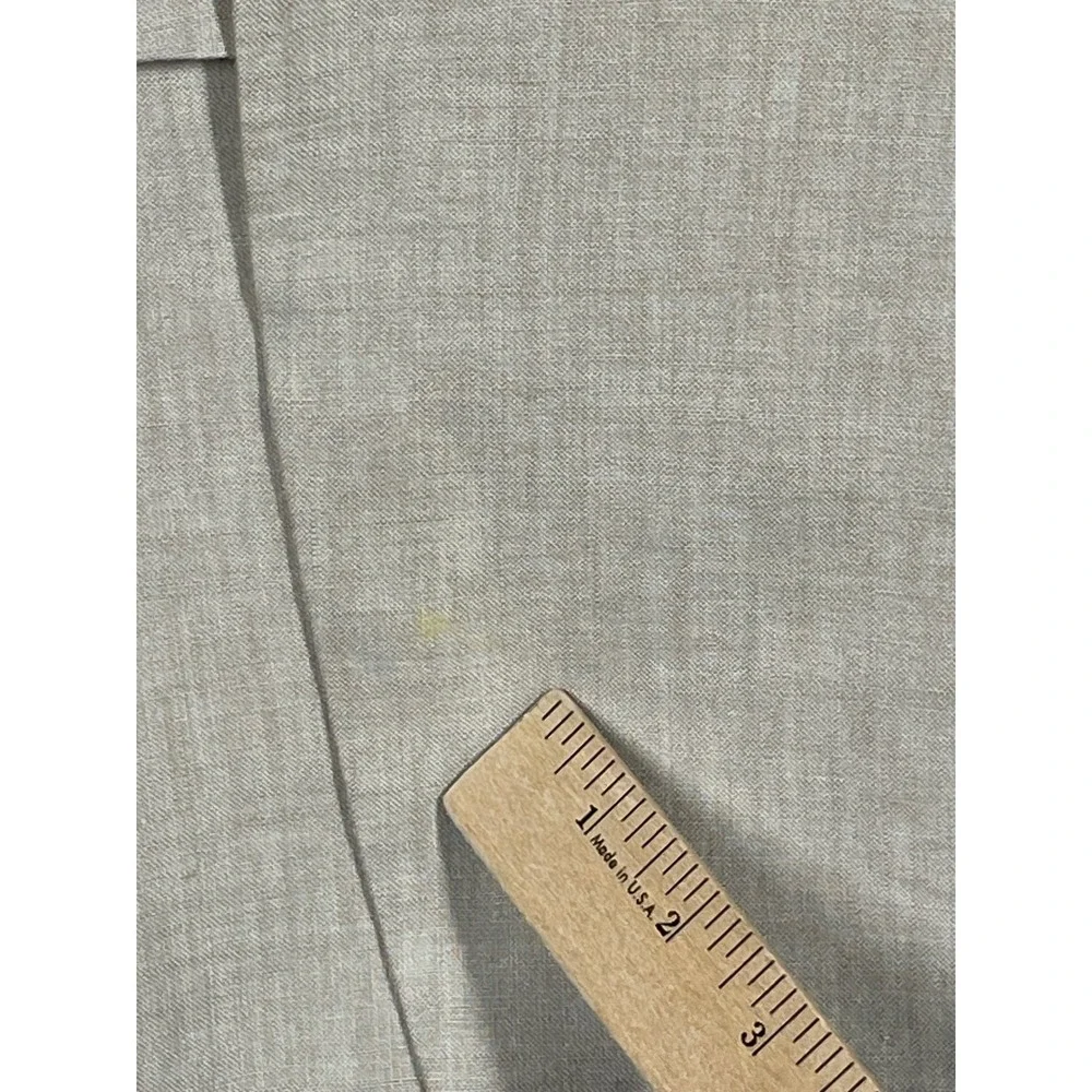 Lauren Ralph Lauren Mens 42L Tan 100% Linen 2-Button Blazer Sport Coat 42 Long